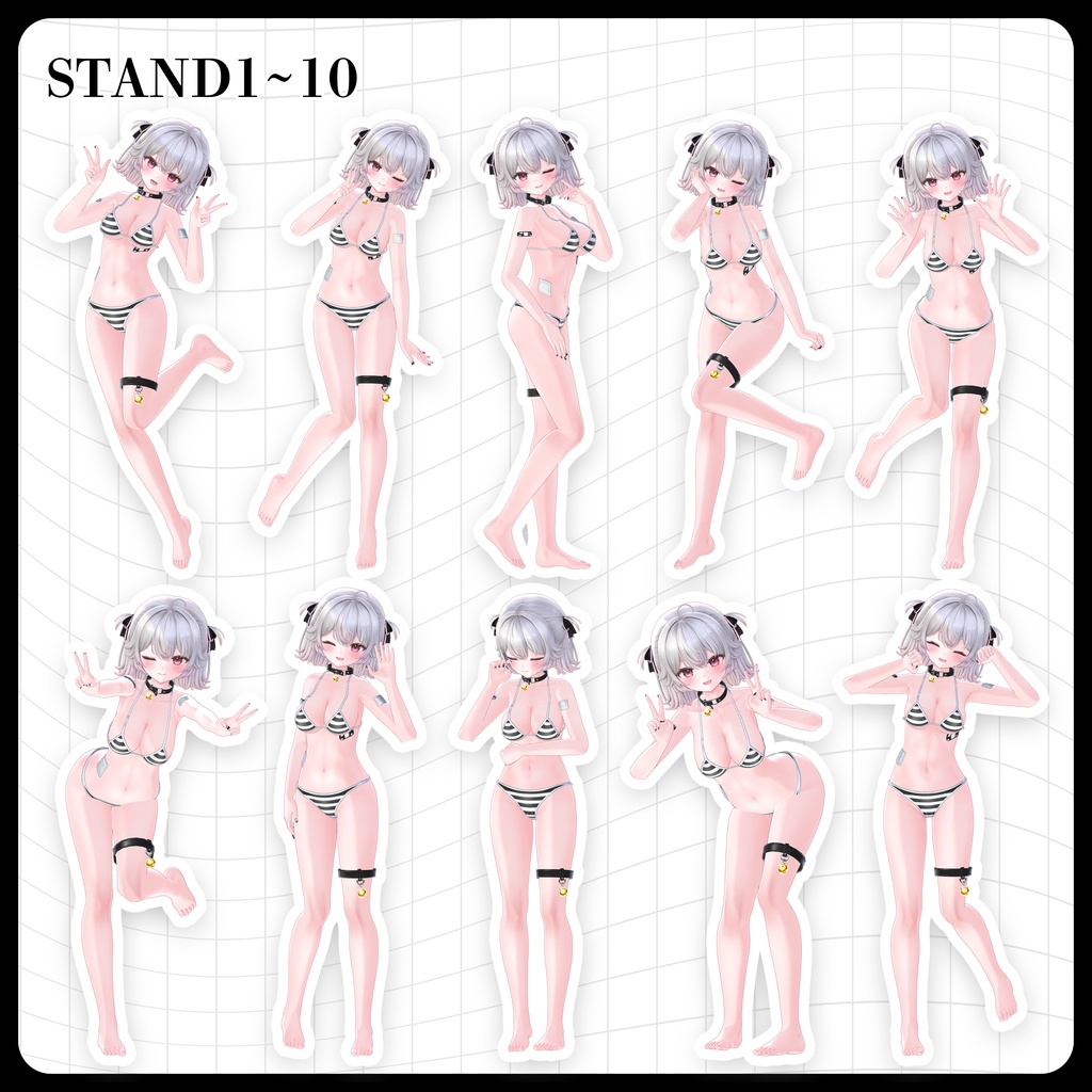 ☕【FREE】撮影向けPOSE Set 50種《 期間限定SALE 》〘 ♡Lunary♡ 〙