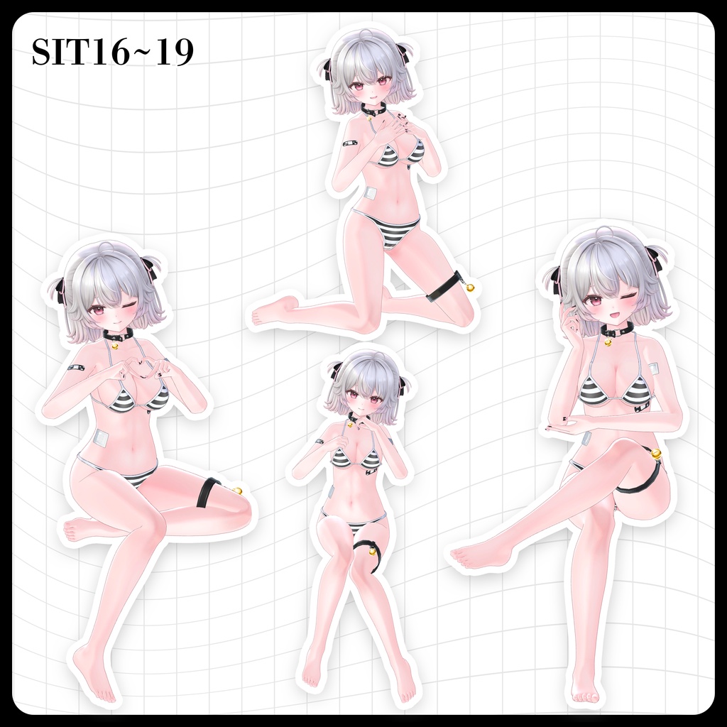 ☕【FREE】撮影向けPOSE Set 50種《 期間限定SALE 》〘 ♡Lunary♡ 〙