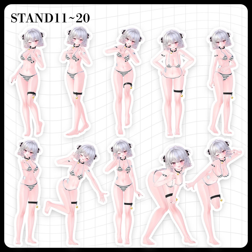 ☕【FREE】撮影向けPOSE Set 50種《 期間限定SALE 》〘 ♡Lunary♡ 〙