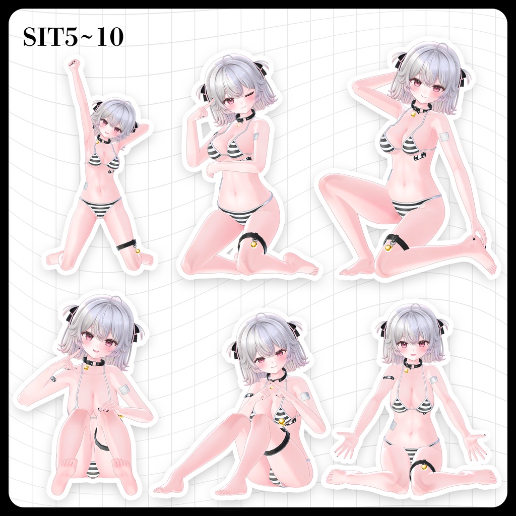 ☕【FREE】撮影向けPOSE Set 50種《 期間限定SALE 》〘 ♡Lunary♡ 〙
