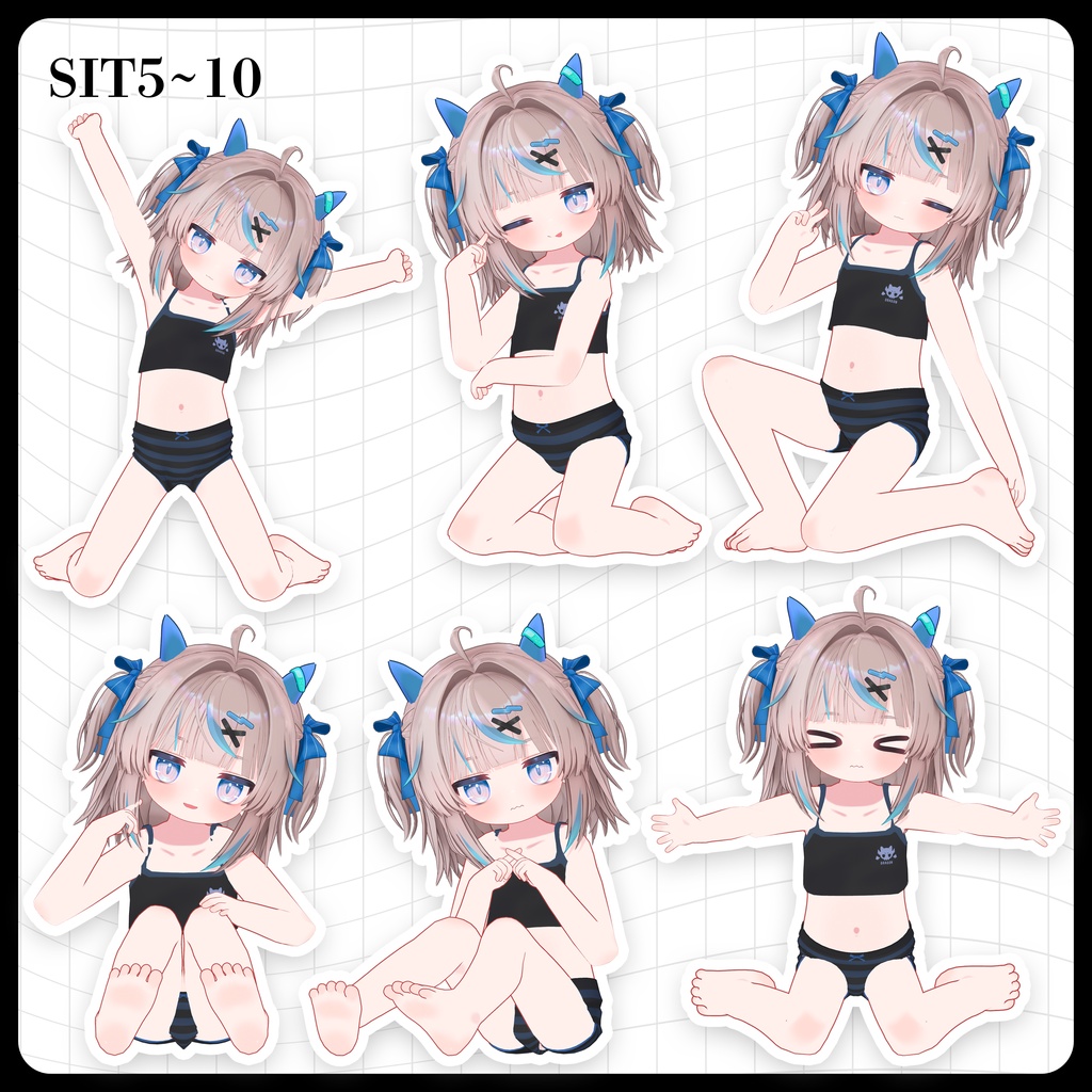 ☕【FREE】撮影向けPOSE Set 50種《 期間限定SALE 》〘 ♡Ryumii♡ 〙