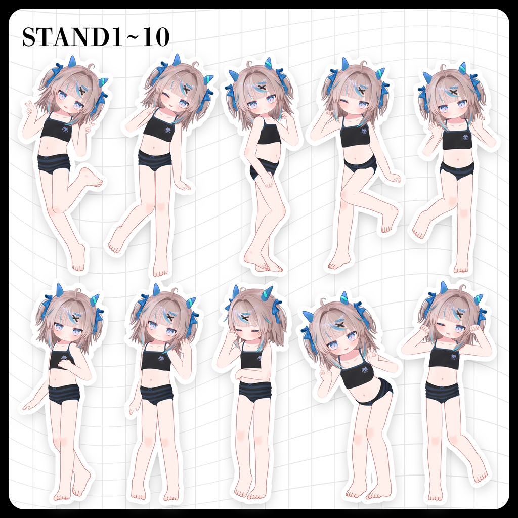 ☕【FREE】撮影向けPOSE Set 50種《 期間限定SALE 》〘 ♡Ryumii♡ 〙