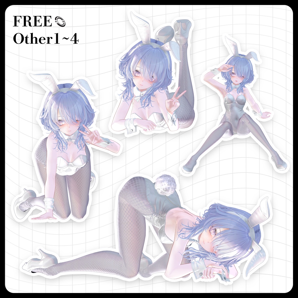 ☕【FREE】撮影向けPOSE Set 50種《 期間限定SALE 》〘 ♡Nanase Noir♡ 〙