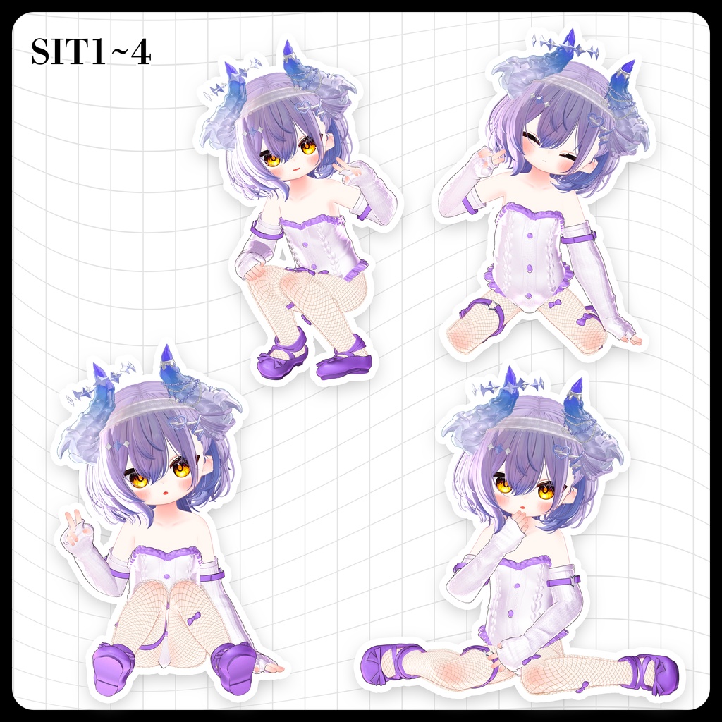 ☕【FREE】撮影向けPOSE Set 50種《 期間限定SALE 》〘 ♡Melvii♡ 〙
