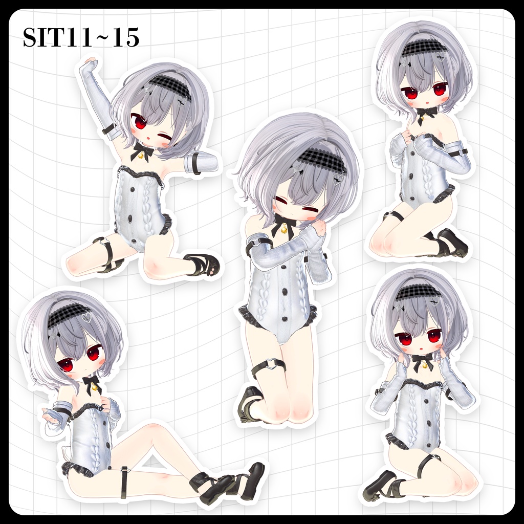 ☕【FREE】撮影向けPOSE Set 50種《 期間限定SALE 》〘 ♡Nemesis♡ 〙