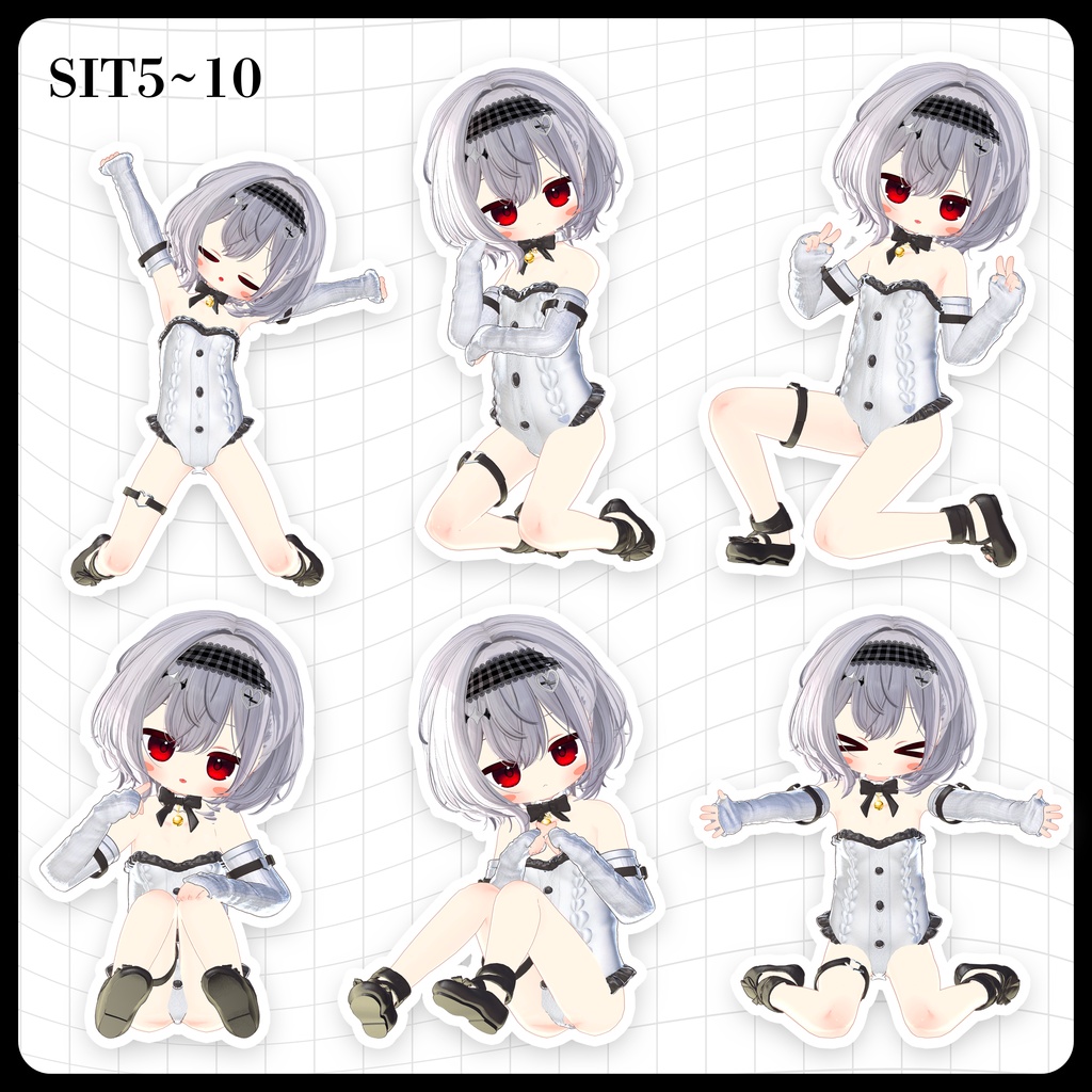 ☕【FREE】撮影向けPOSE Set 50種《 期間限定SALE 》〘 ♡Nemesis♡ 〙