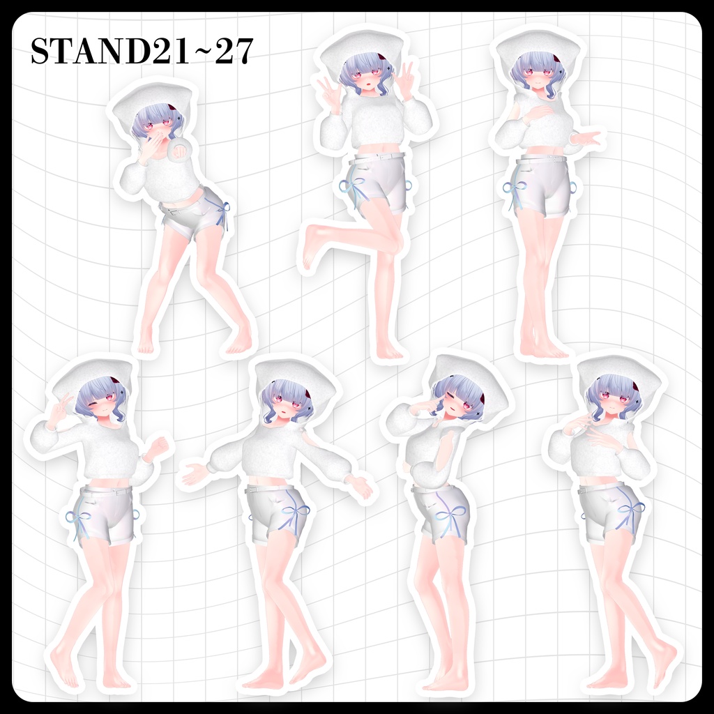 ☕【FREE】撮影向けPOSE Set 50種《 期間限定SALE 》〘 ♡Cian♡ 〙