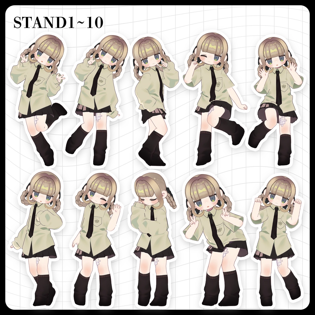 ☕【FREE】撮影向けPOSE Set 50種《 期間限定SALE 》〘 ♡Kipfel♡ 〙