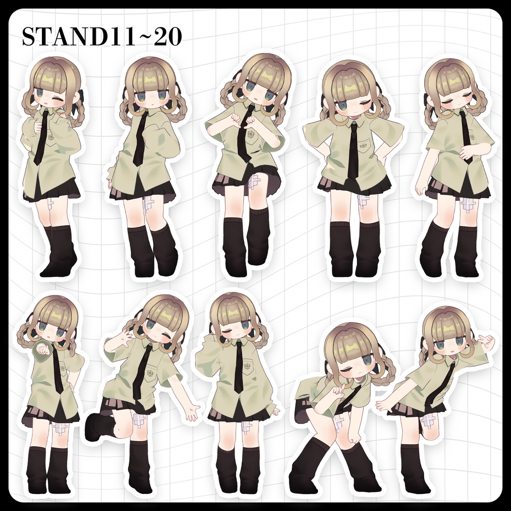 ☕【FREE】撮影向けPOSE Set 50種《 期間限定SALE 》〘 ♡Kipfel♡ 〙