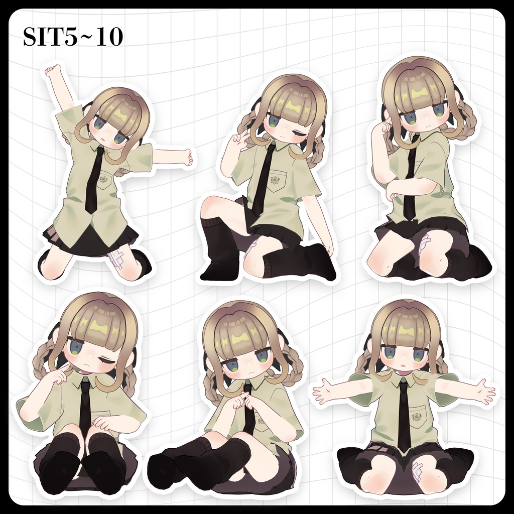 ☕【FREE】撮影向けPOSE Set 50種《 期間限定SALE 》〘 ♡Kipfel♡ 〙