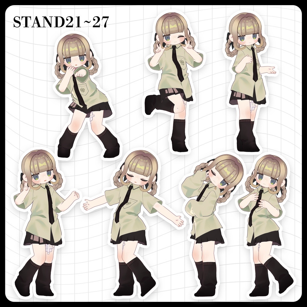 ☕【FREE】撮影向けPOSE Set 50種《 期間限定SALE 》〘 ♡Kipfel♡ 〙