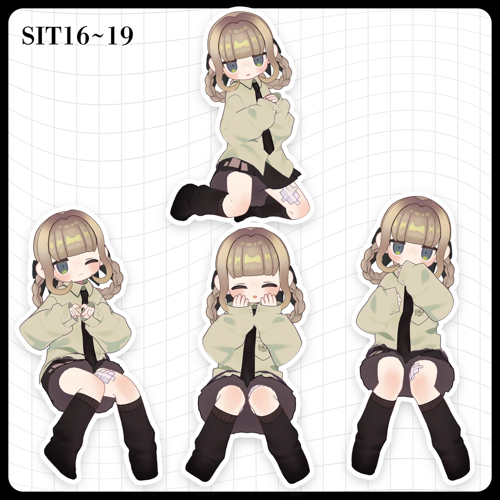 ☕【FREE】撮影向けPOSE Set 50種《 期間限定SALE 》〘 ♡Kipfel♡ 〙
