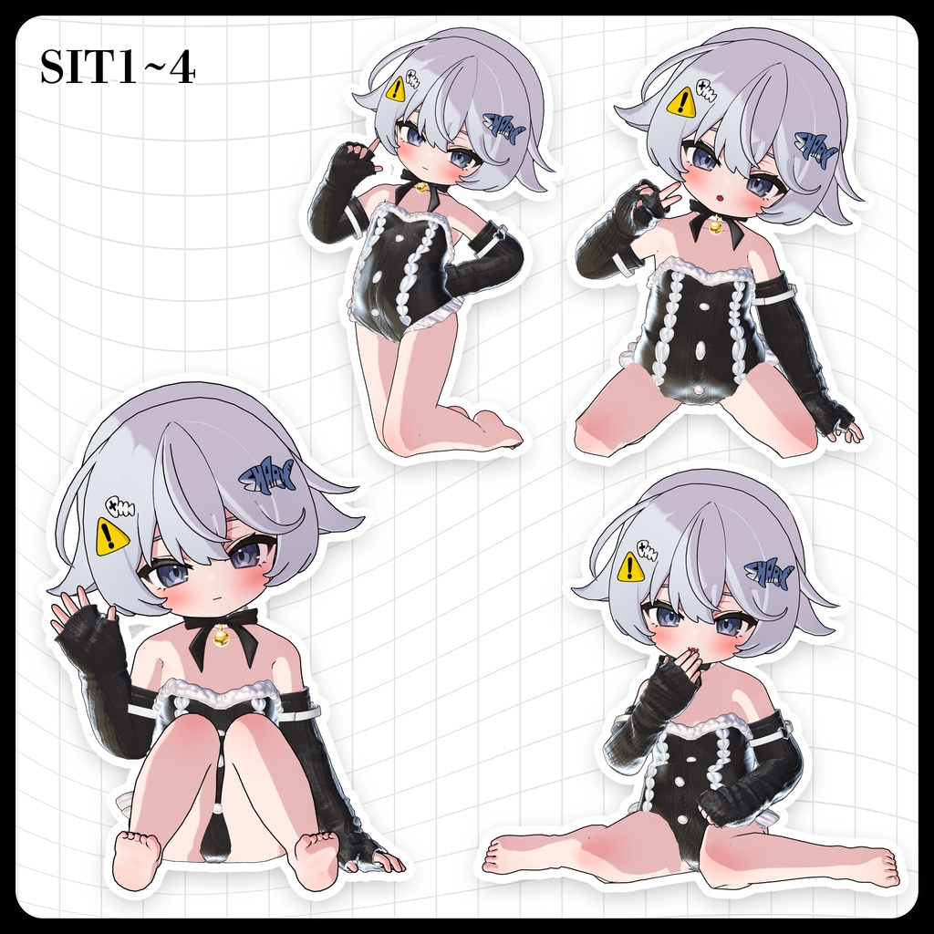☕【FREE】撮影向けPOSE Set 50種《 期間限定SALE 》〘 ♡Shami♡ 〙