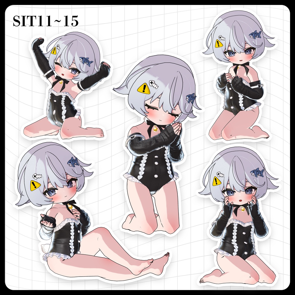 ☕【FREE】撮影向けPOSE Set 50種《 期間限定SALE 》〘 ♡Shami♡ 〙