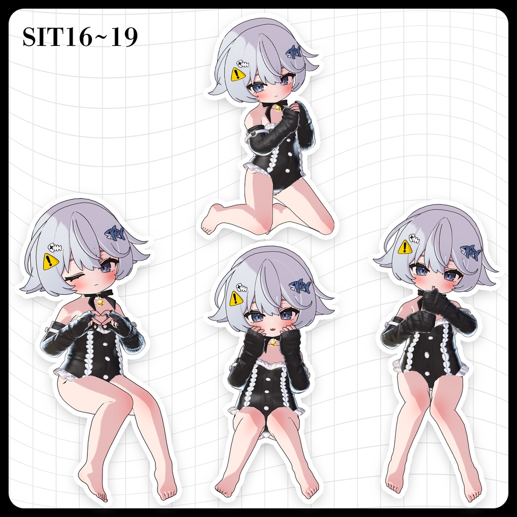 ☕【FREE】撮影向けPOSE Set 50種《 期間限定SALE 》〘 ♡Shami♡ 〙