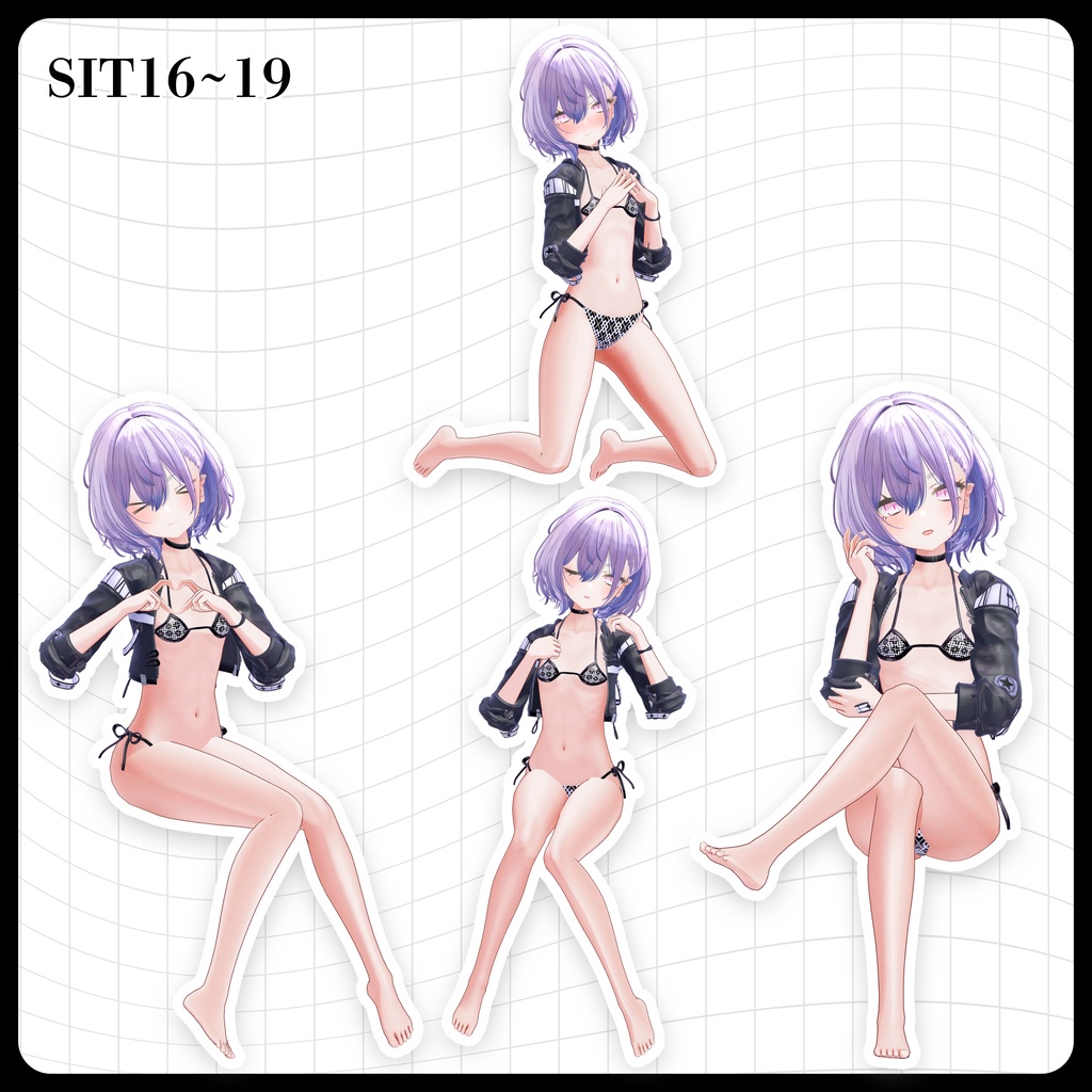 ☕【FREE】撮影向けPOSE Set 50種《 期間限定SALE 》〘 ♡Avzomend♡ 〙