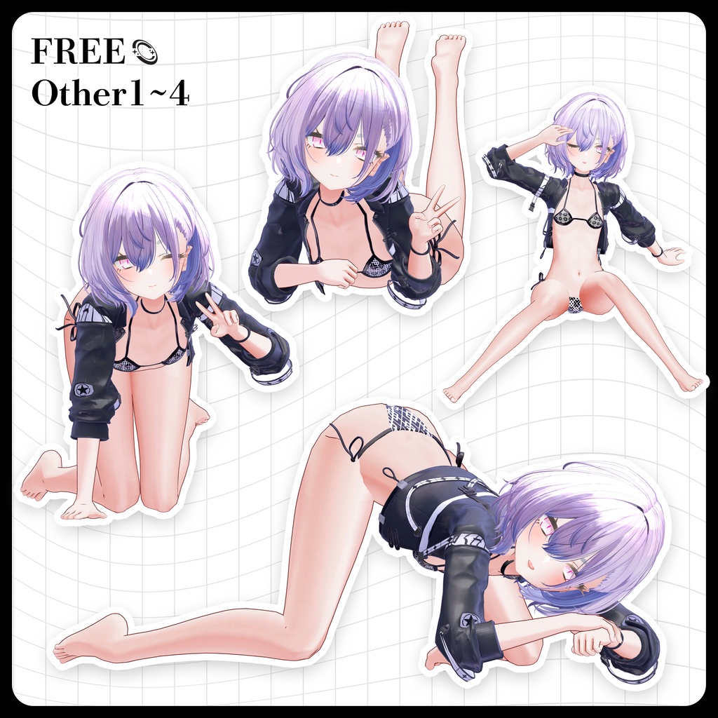 ☕【FREE】撮影向けPOSE Set 50種《 期間限定SALE 》〘 ♡Avzomend♡ 〙