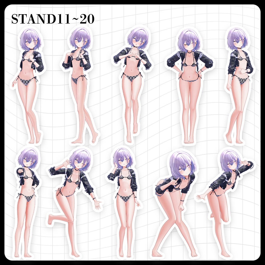☕【FREE】撮影向けPOSE Set 50種《 期間限定SALE 》〘 ♡Avzomend♡ 〙