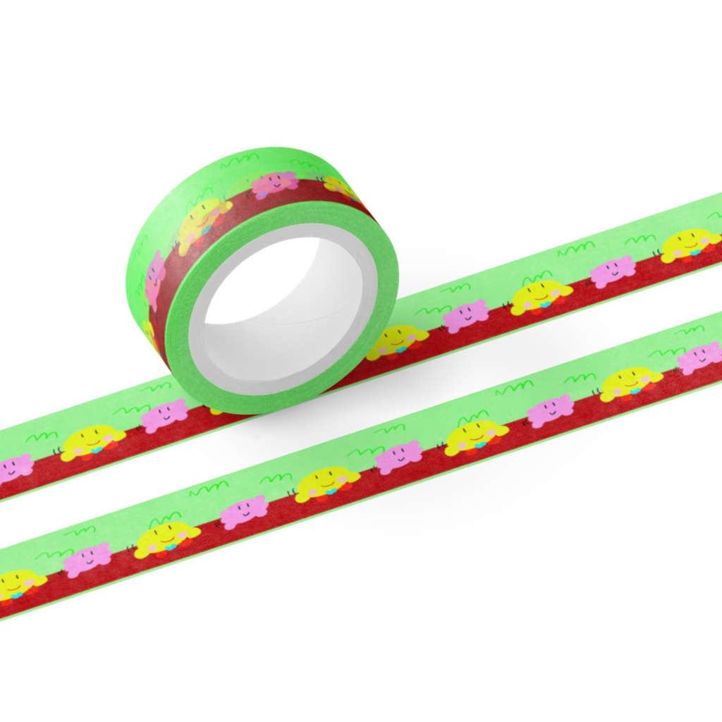 あぷくん作マスキングテープ