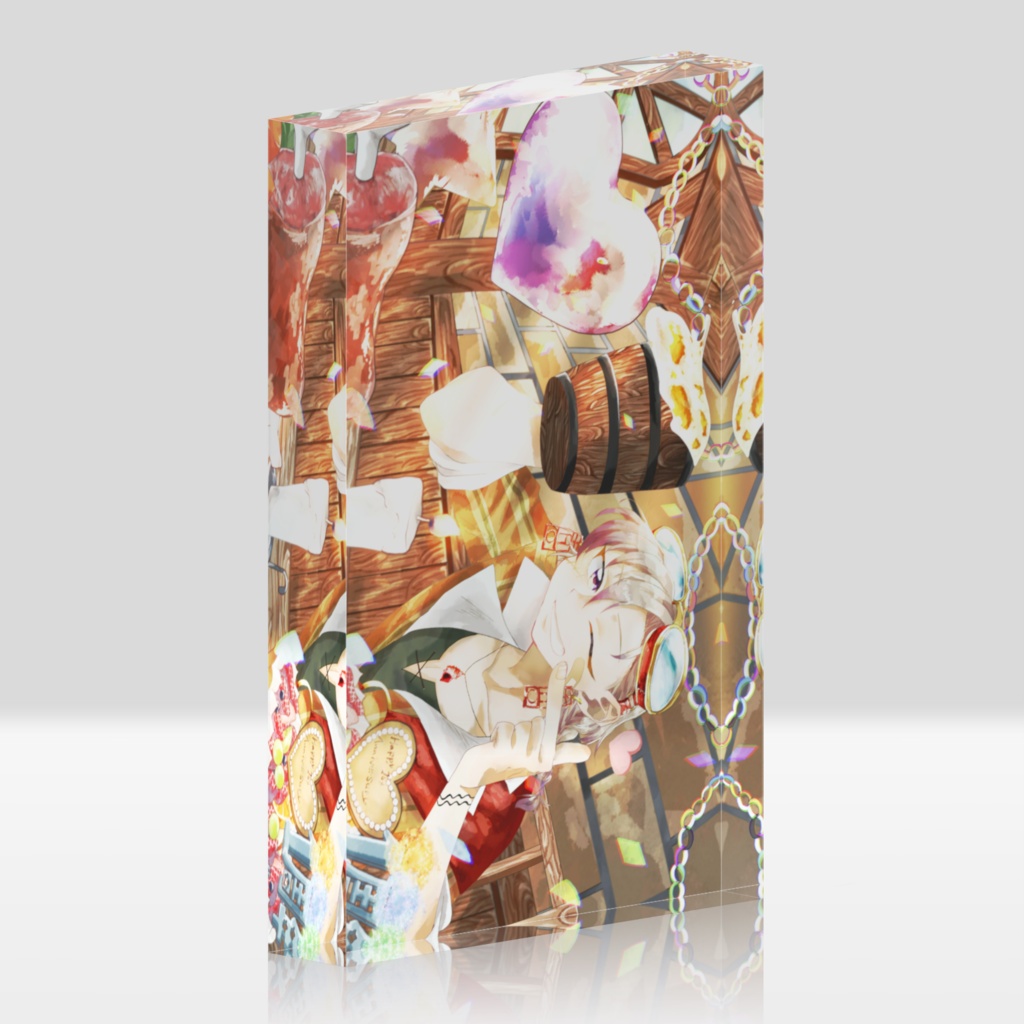 アクリルブロック(1周年ver.) - 100x148mm