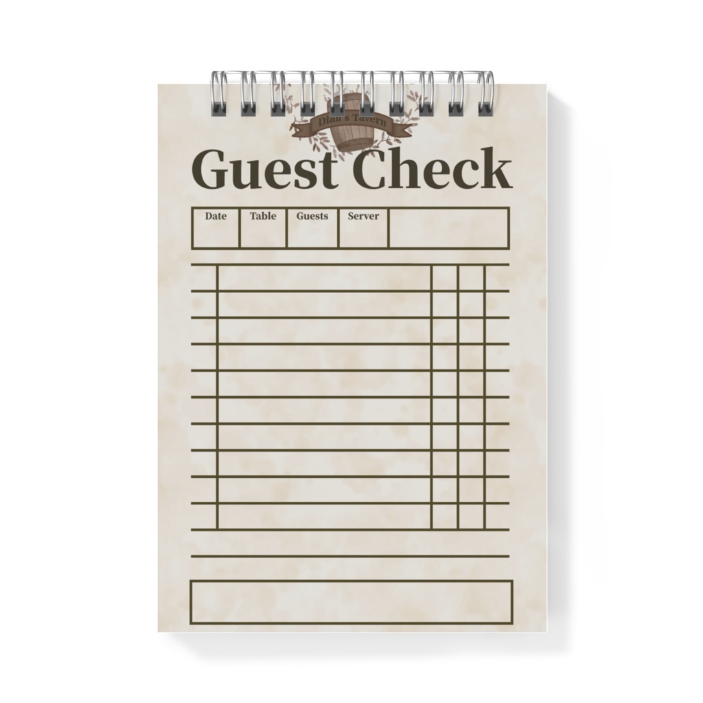 メモ帳A6 - 両面