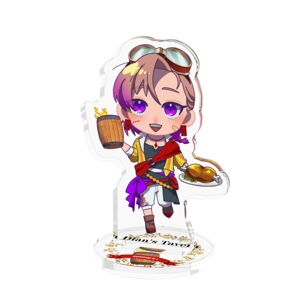 アクリルフィギュア(ミニキャラver.) - 50x50mm