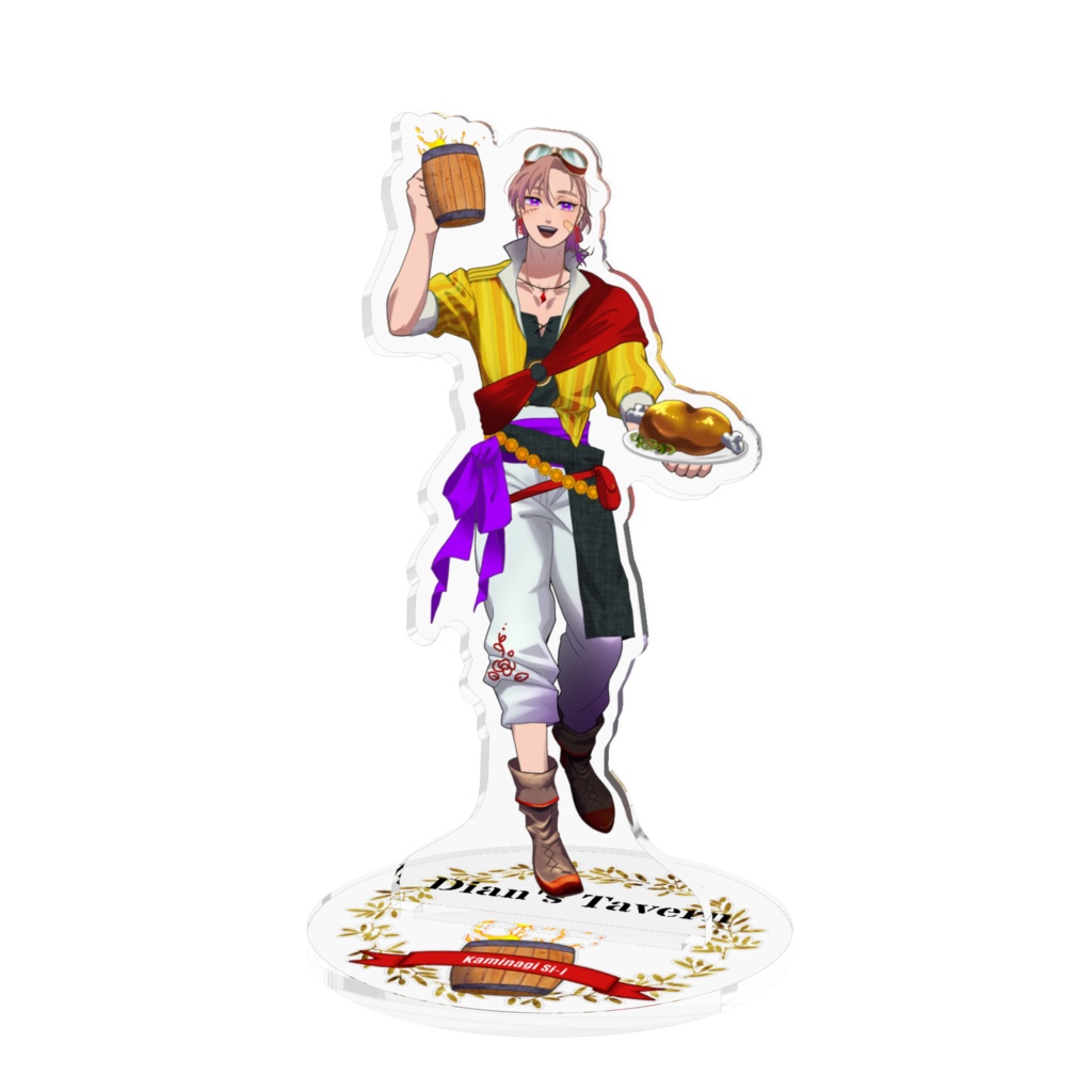 アクリルフィギュア (立ち絵ver.)- 100x100mm