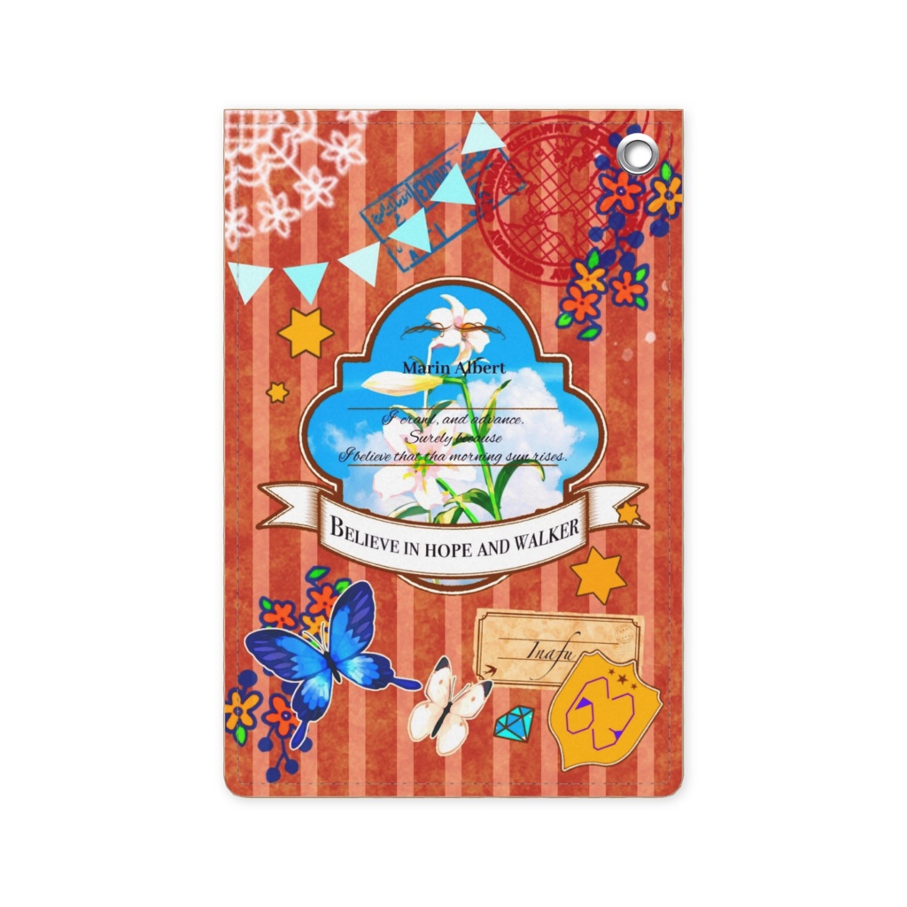 パスケース(マリンver.)- 70 x 105 (mm)