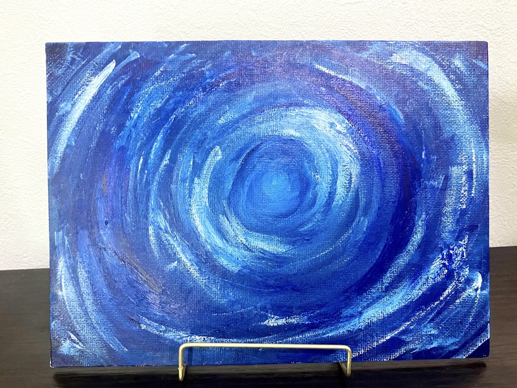 一点物・原画 「宇宙の呼吸」 アート 絵画