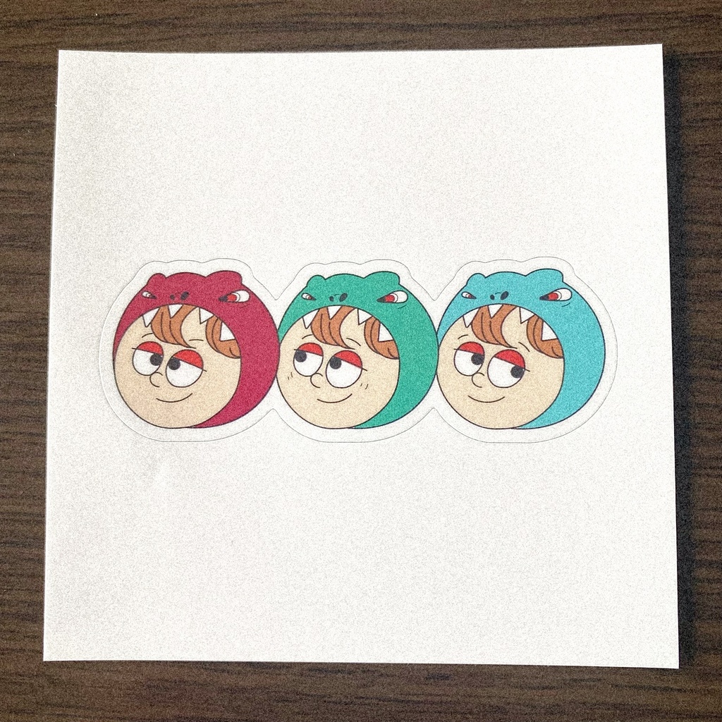 恐竜ステッカー