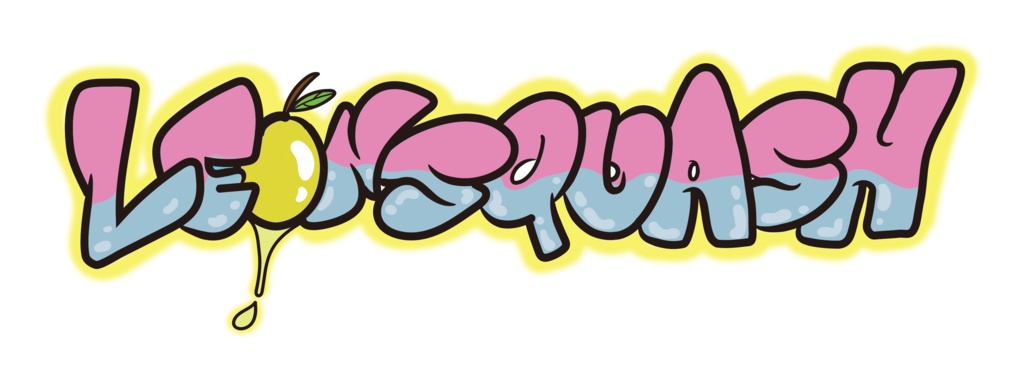 LE🍋NSQUASH ①Yellowblue ②Pinkyellow