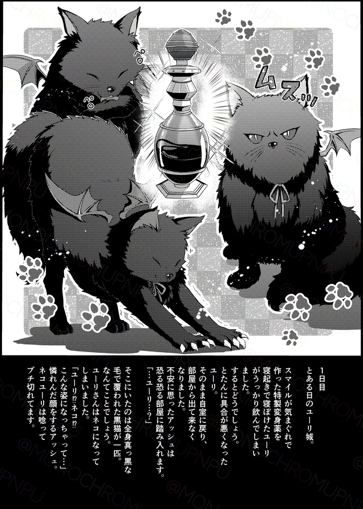 アッシュ×ユーリ「NYAN NYAN〜アッシュとユーリのドタバタ日記~」