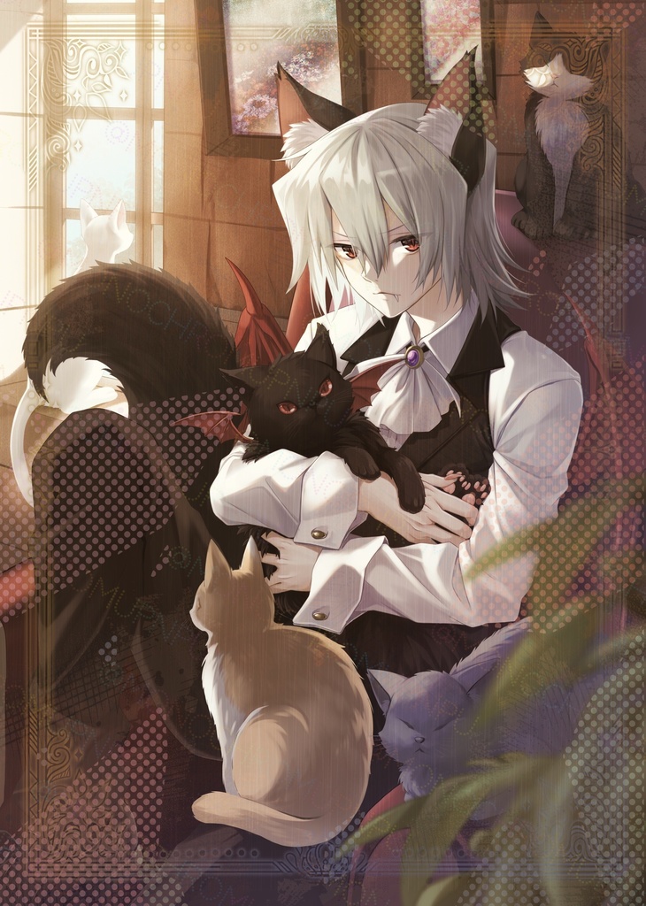 アッシュ×ユーリ「NYAN NYAN〜アッシュとユーリのドタバタ日記~」