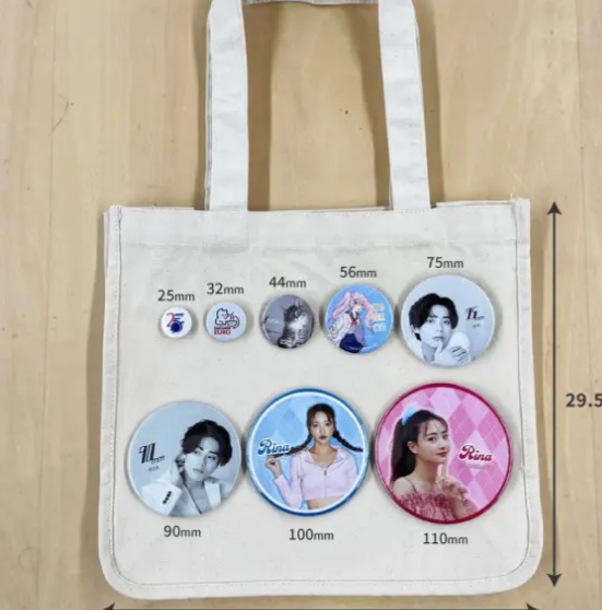 すたまん 缶バッジ