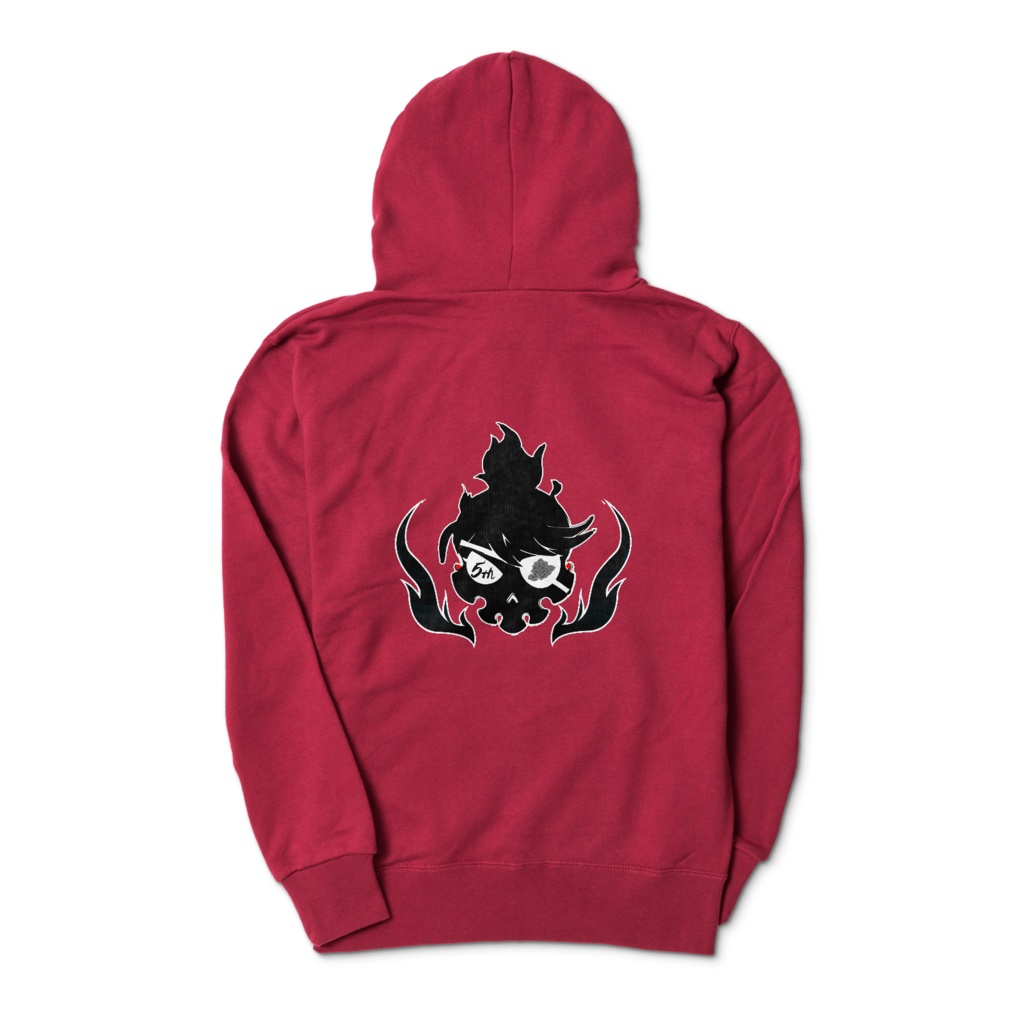 5周年パーカー レッドVer