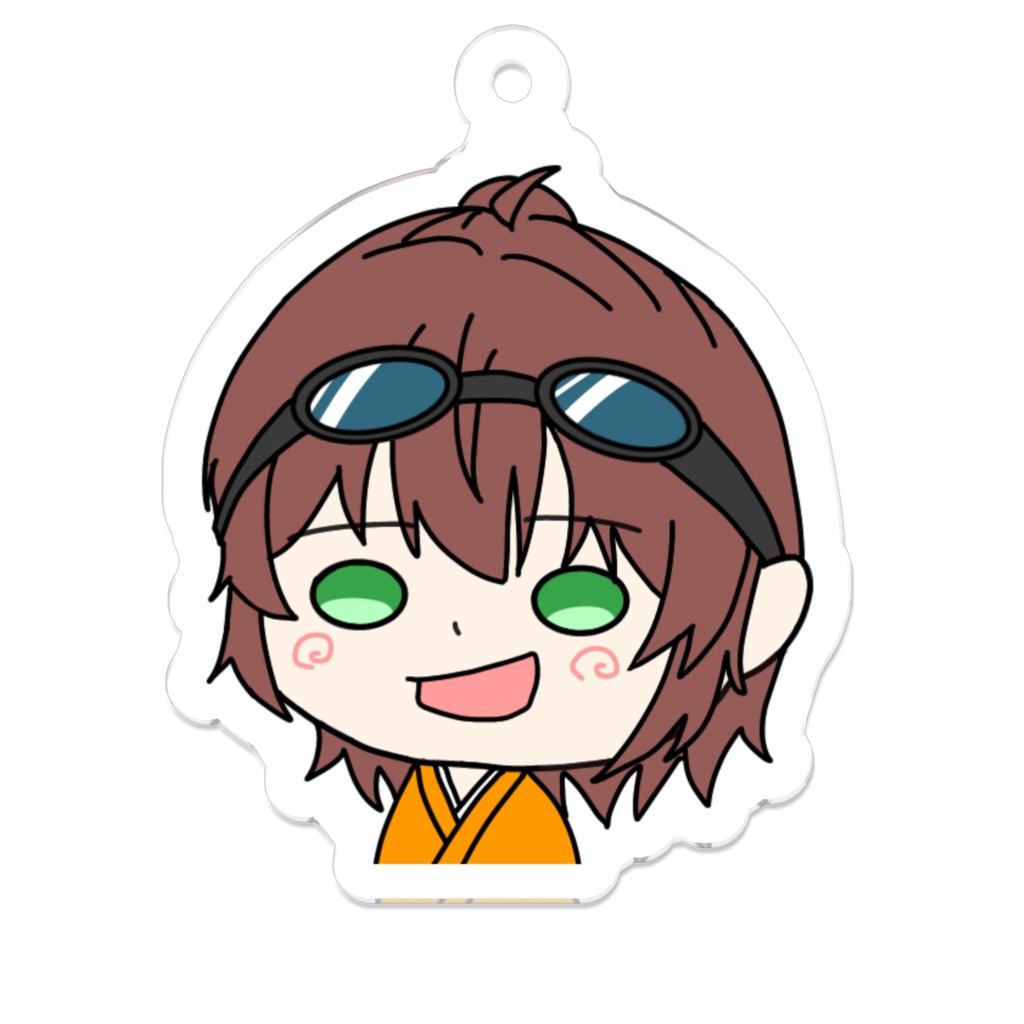 アクリルキーホルダー(にっこり)