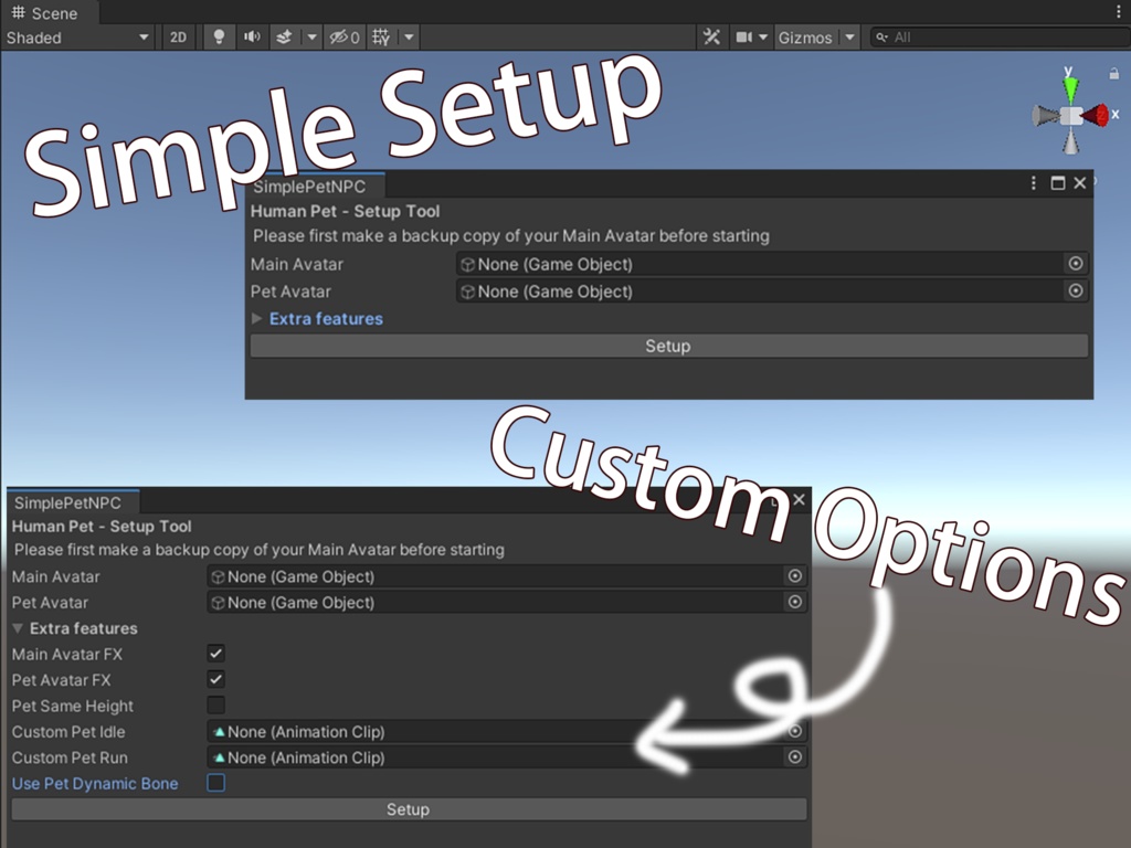 アバター用 NPC Pet 簡単なNPCペット Simple NPC Pet