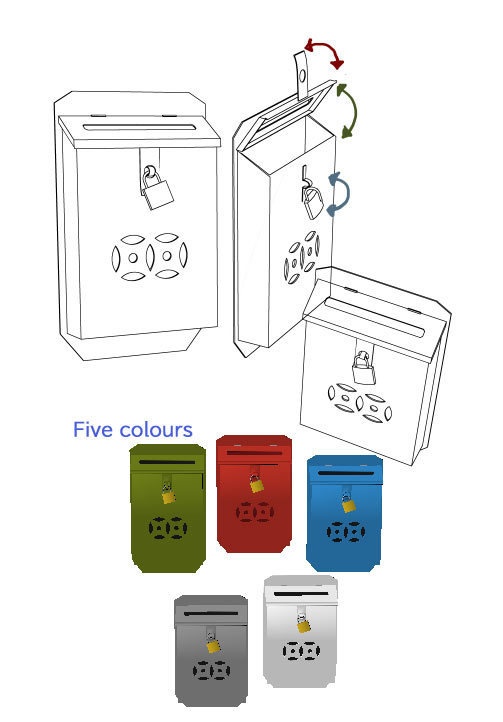 香港の郵便受け