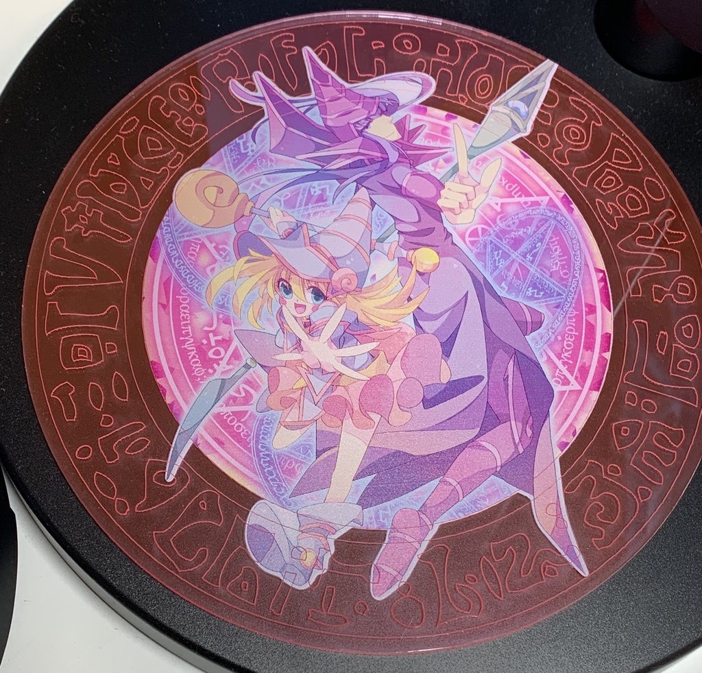 ブラマジ師弟アクリル製マウスパッド