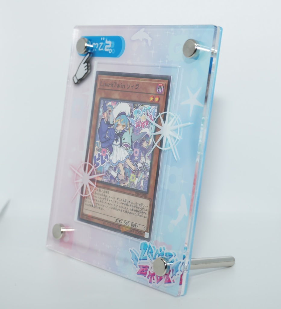 ☆★トレカ用オリジナルアクリルフレーム(Live☆Twin、Evil★Twin風)★☆