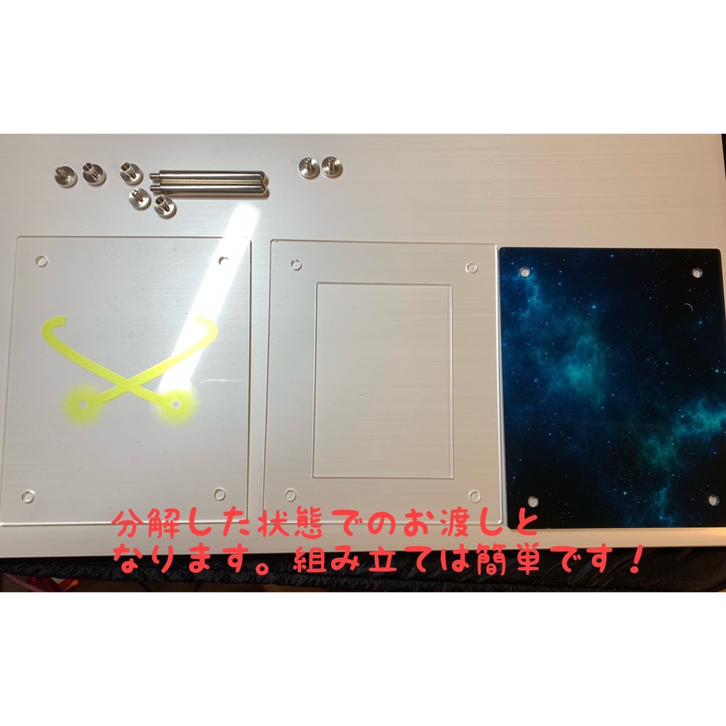 ☆★トレカ用オリジナルアクリルフレーム(Live☆Twin、Evil★Twin風)★☆