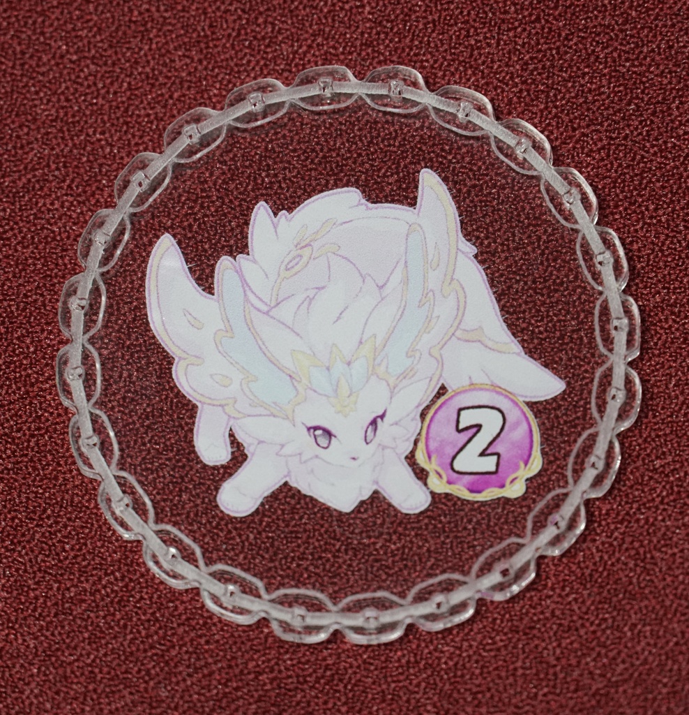 ピュアリィ チェーン処理順確認カウンター 5枚セット