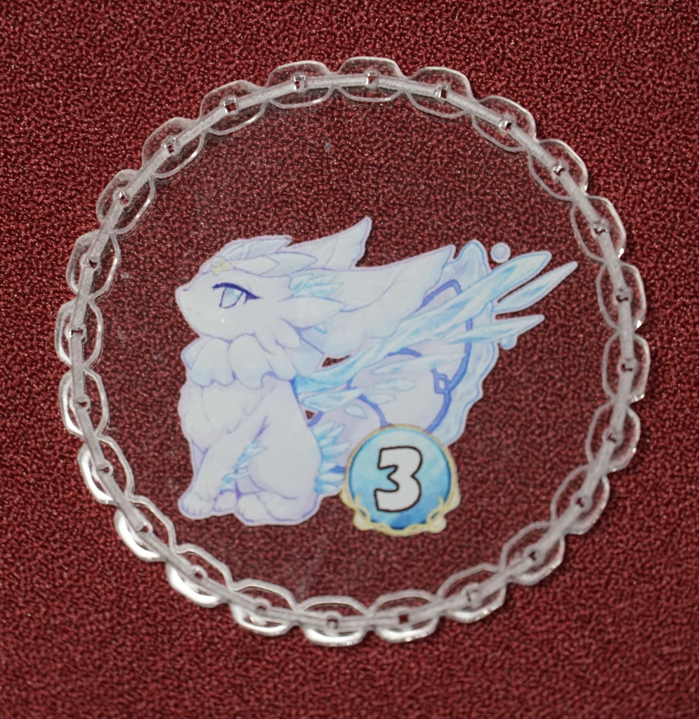 ピュアリィ チェーン処理順確認カウンター 5枚セット