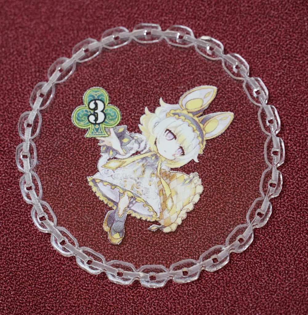 M∀LICE チェーン処理順確認カウンター 7枚セット