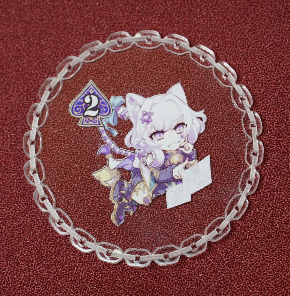 M∀LICE チェーン処理順確認カウンター 7枚セット