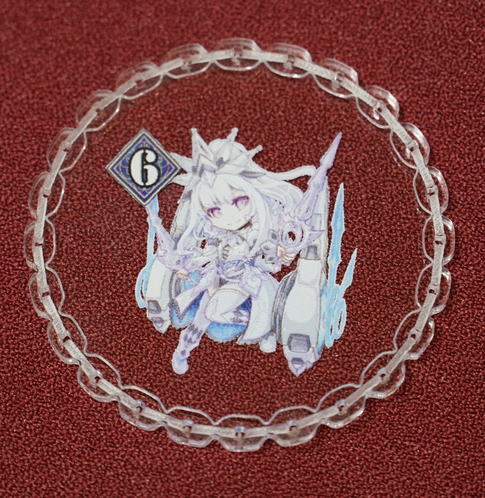 M∀LICE チェーン処理順確認カウンター 7枚セット