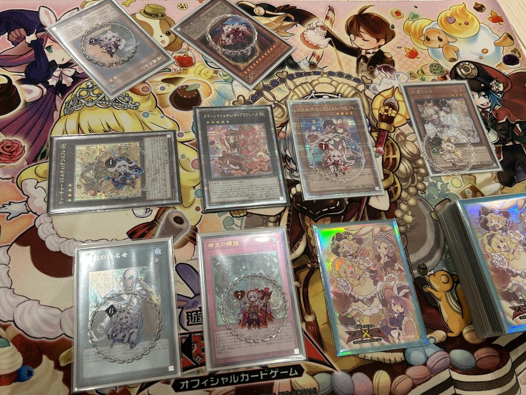 M∀LICE チェーン処理順確認カウンター 7枚セット