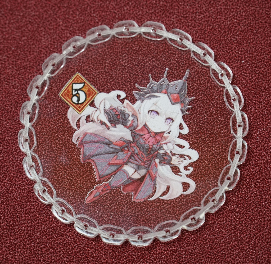 M∀LICE チェーン処理順確認カウンター 7枚セット