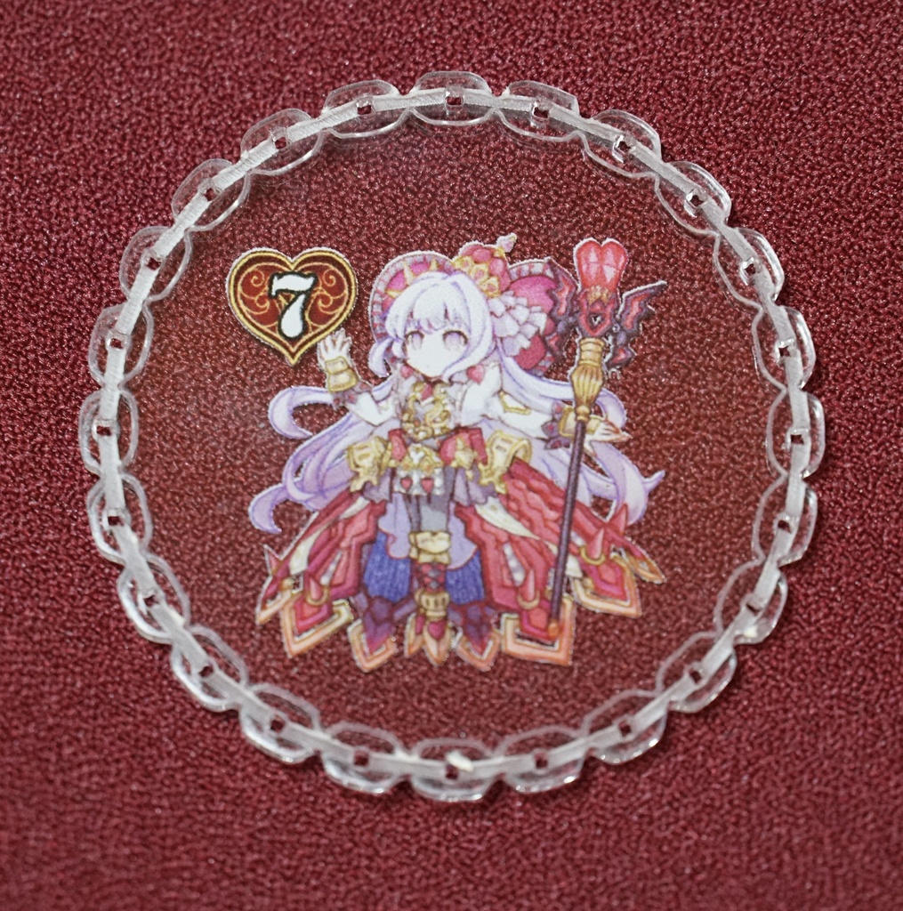 M∀LICE チェーン処理順確認カウンター 7枚セット