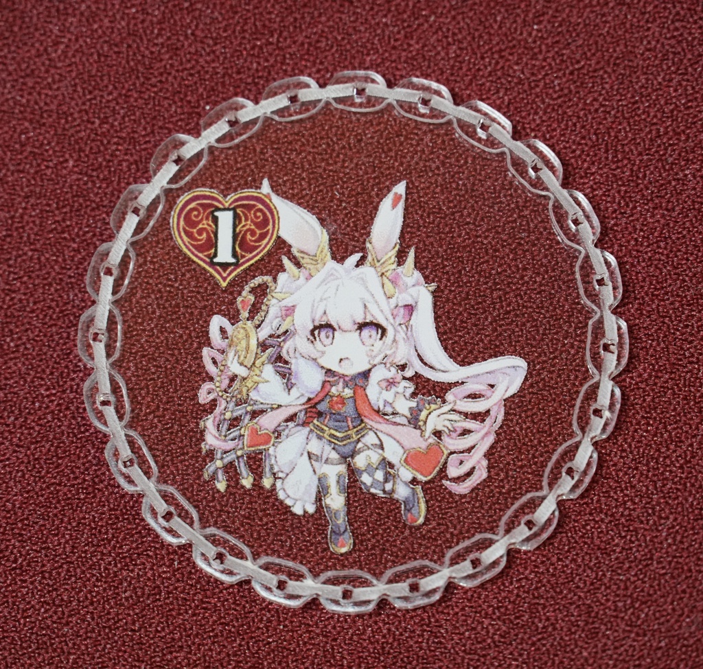 M∀LICE チェーン処理順確認カウンター 7枚セット